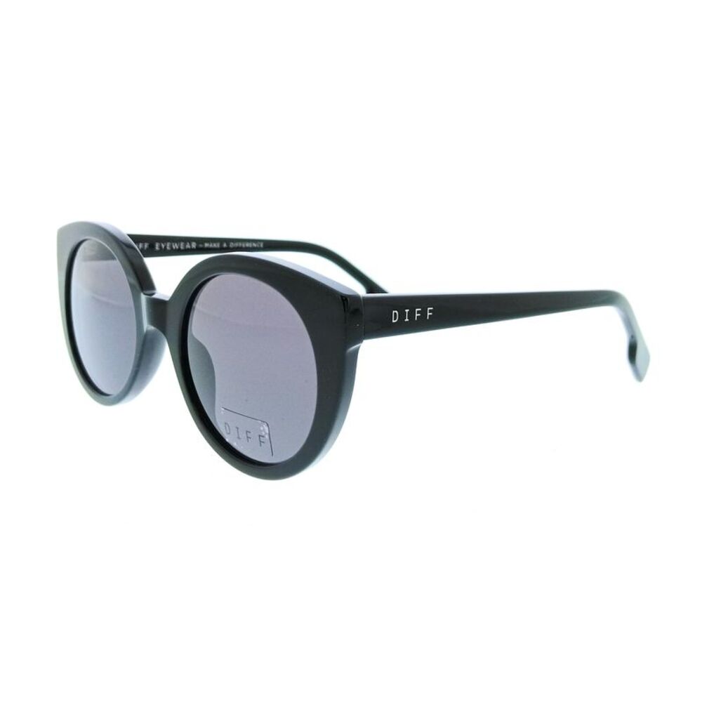 Diff SDFEMMY520BLA Black Square Womens Sunglasses